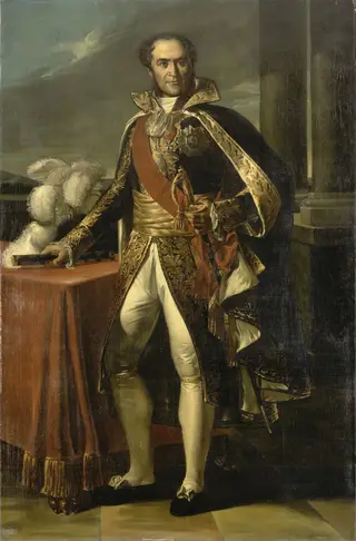 Guillaume-Marie-Anne, maréchal Brune, by Eugène Battaille, oil, 1853