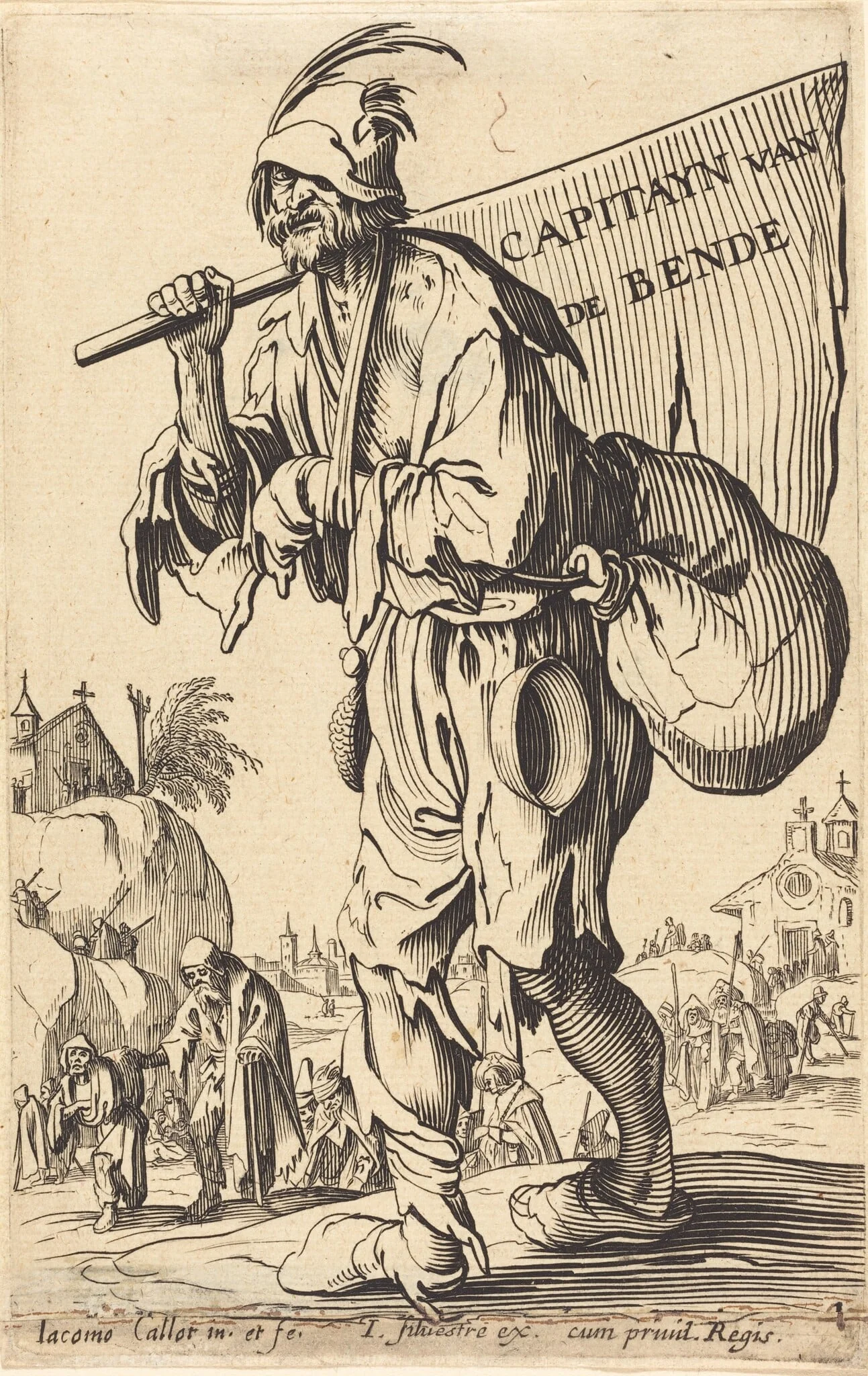 Captain of the Barons, detail