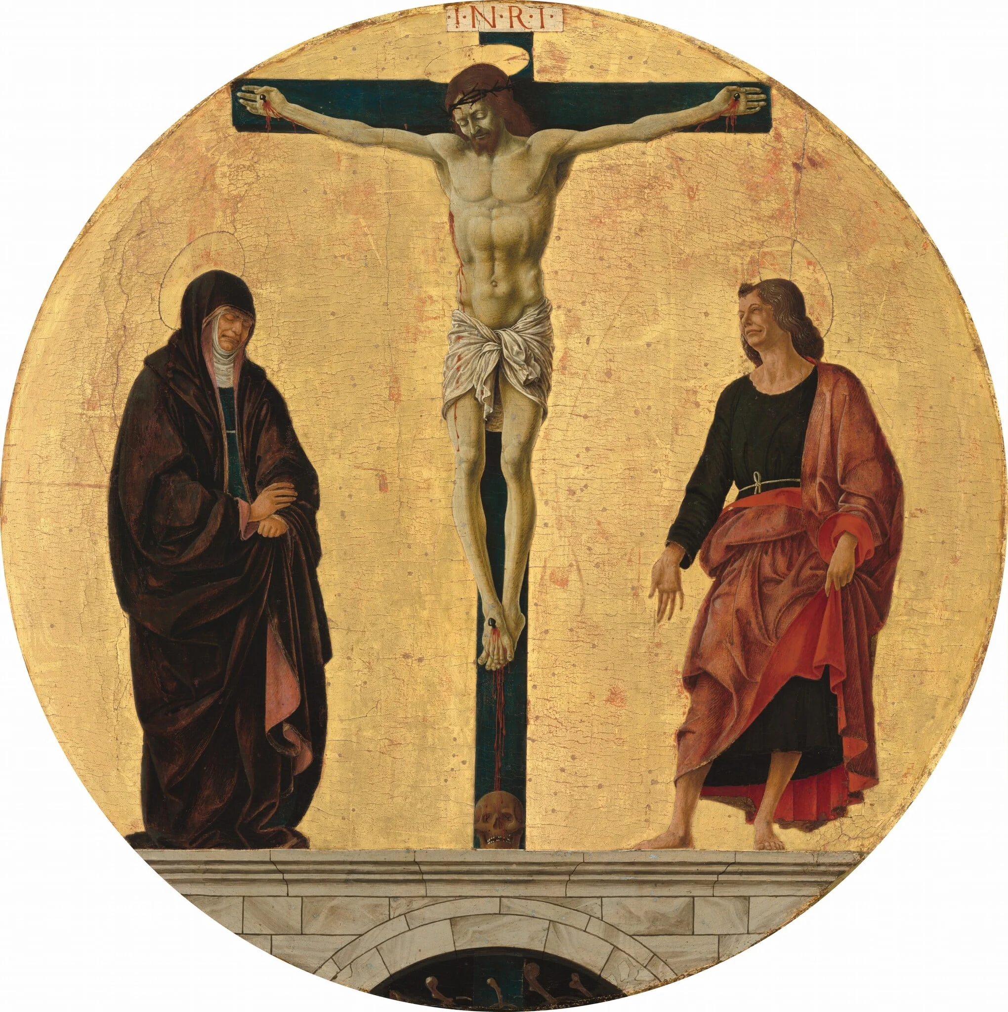 The Crucifixion, detail