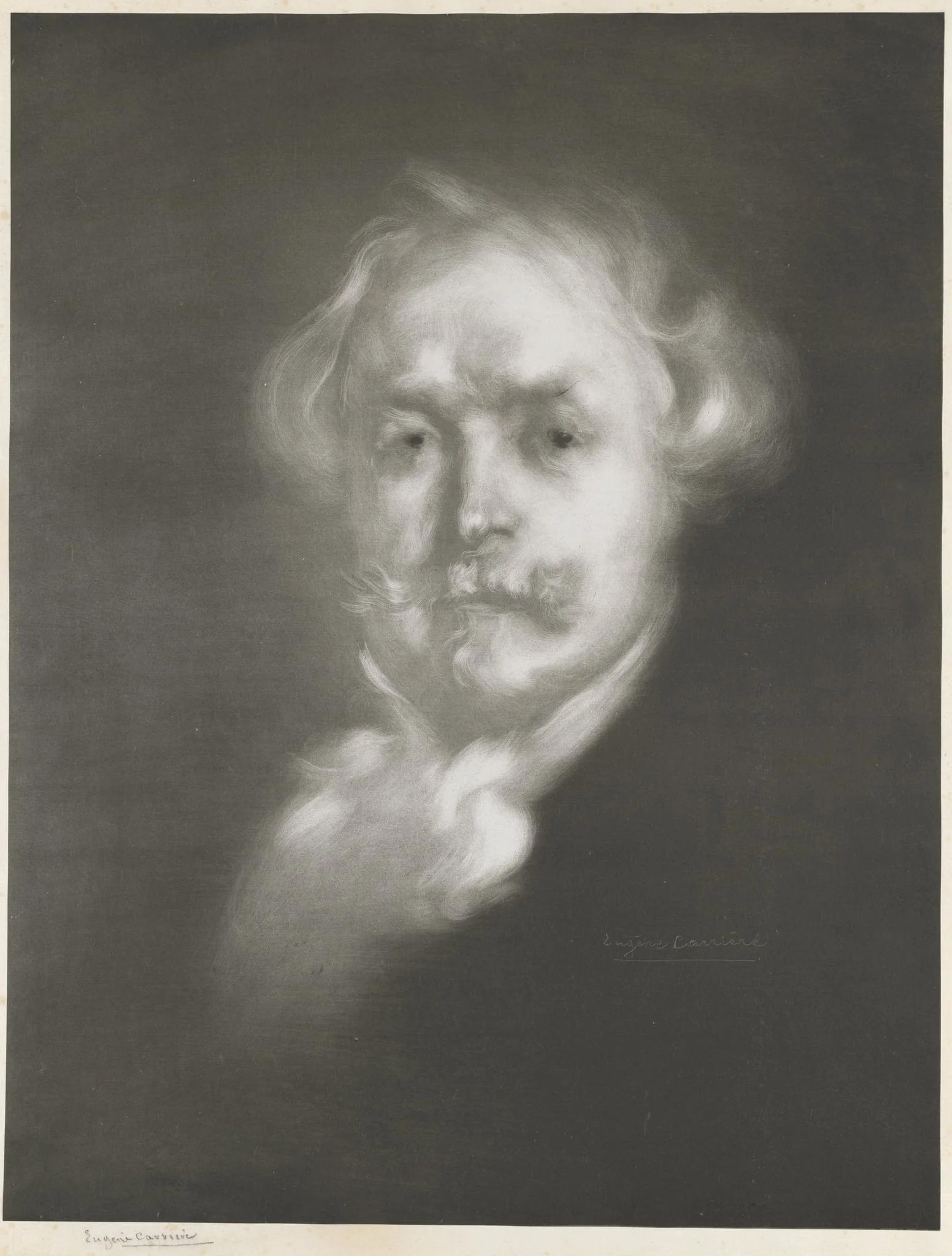 Edmond de Goncourt, detail