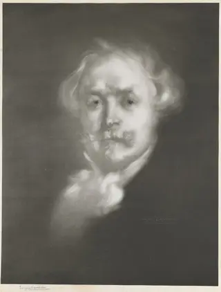 Edmond de Goncourt, by Eugène Carrière, 1896