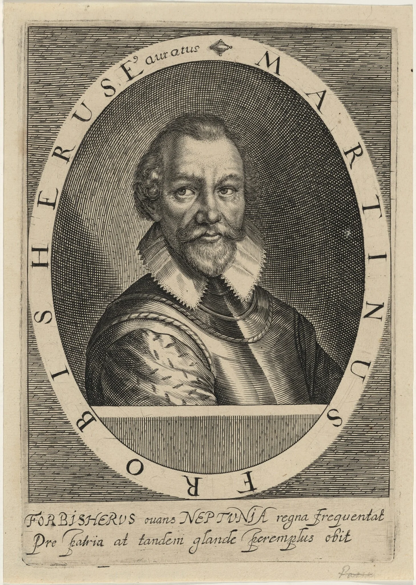 Sir Martin Frobisher, detail
