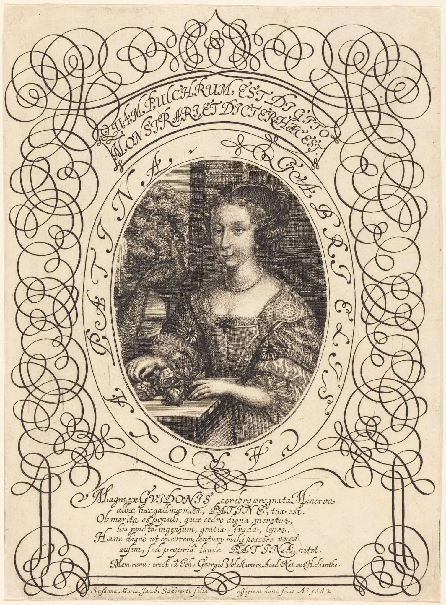 Gabrielle Charlotte Patin, detail