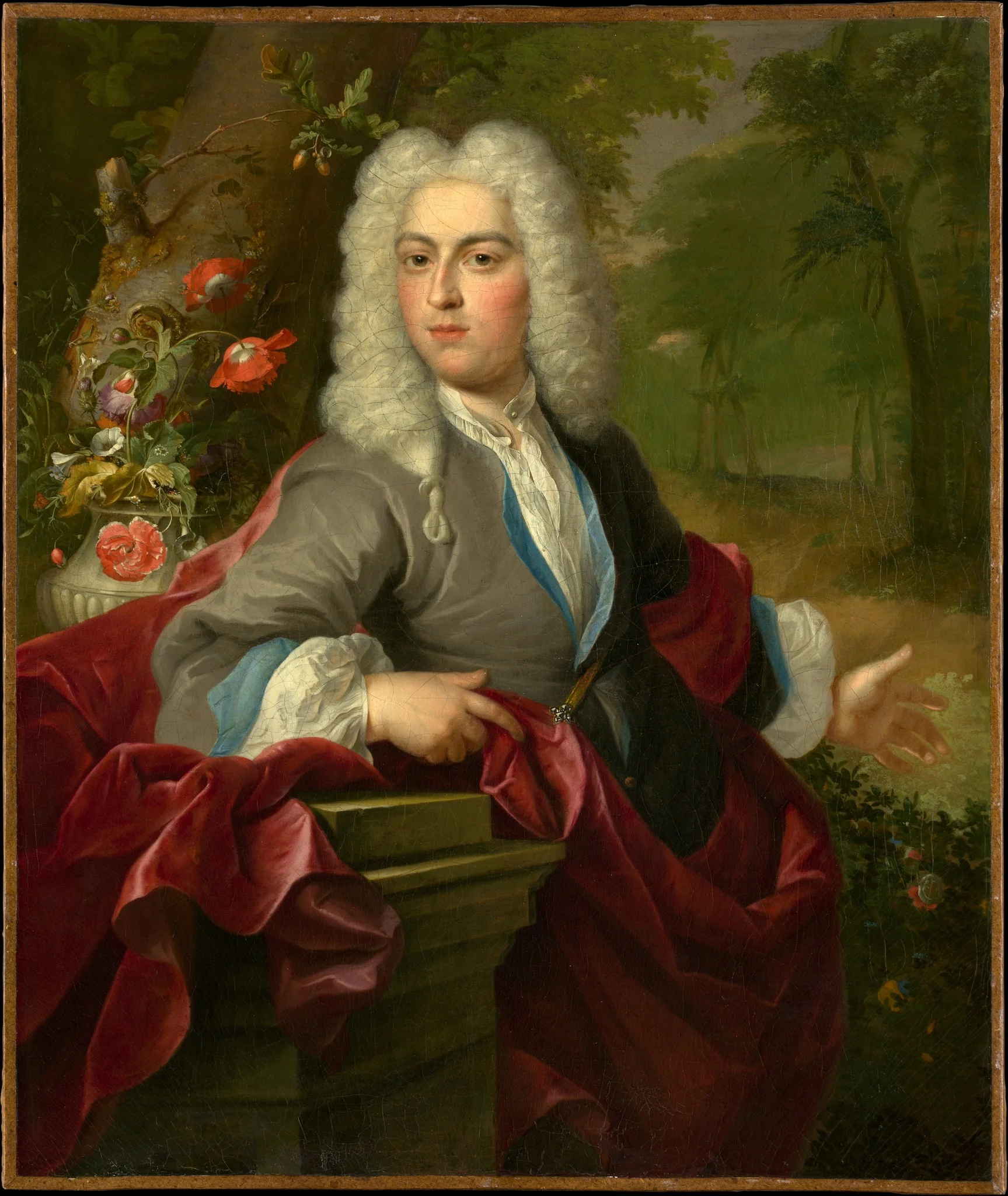 Portrait of a Man, detail