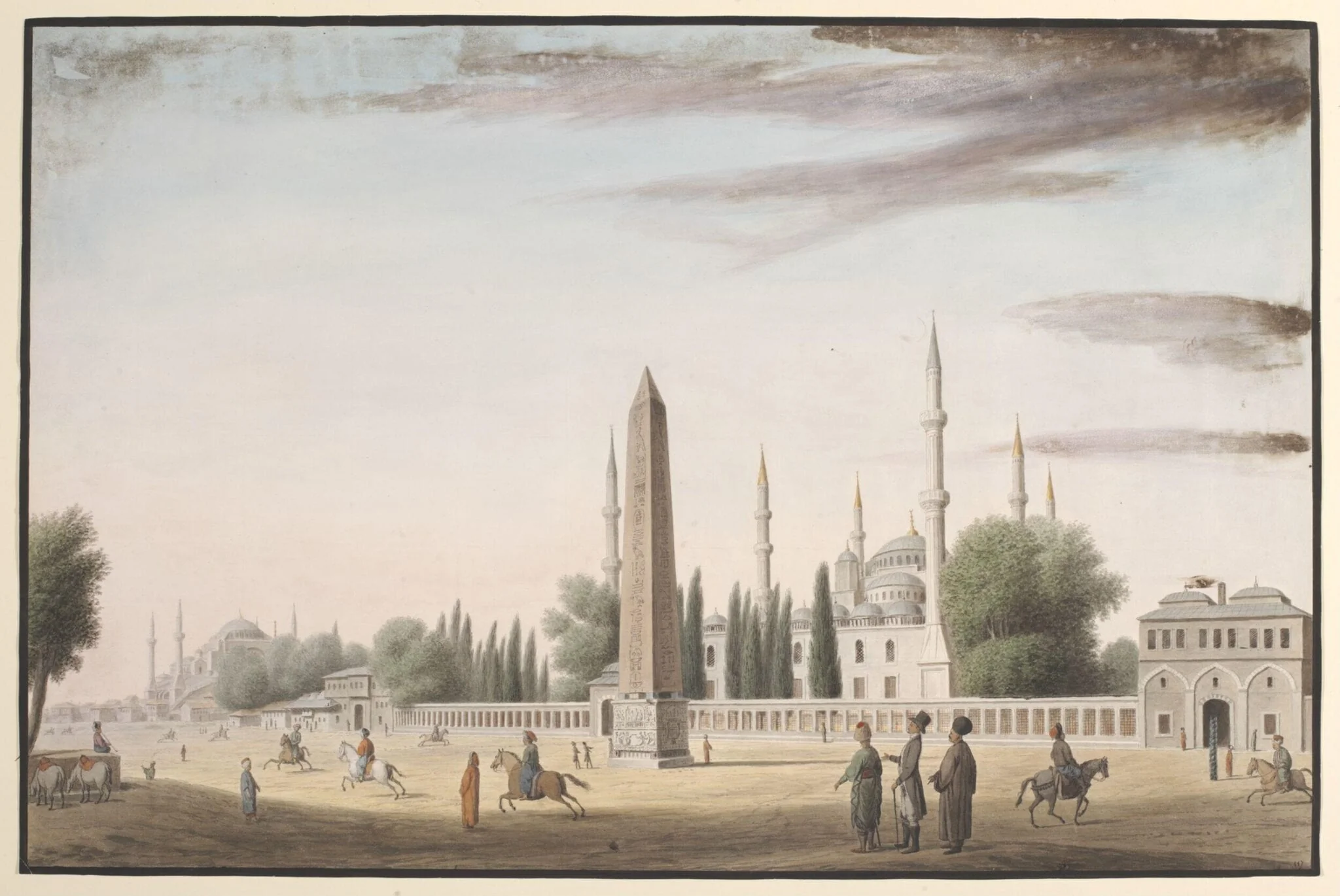 At Meydani, or the Hippodrome, Istanbul, detail