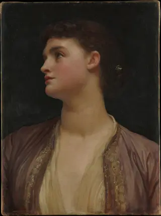 Lucia, by Frederic Leighton, oil, 1889