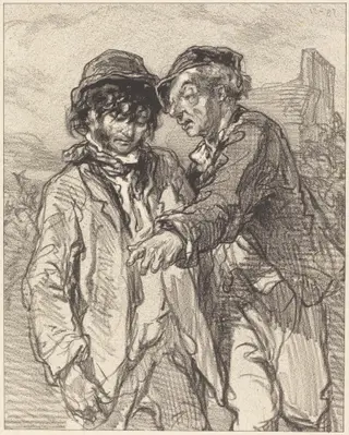 Histoire d'en dire deux, by Paul Gavarni, ink, 1835