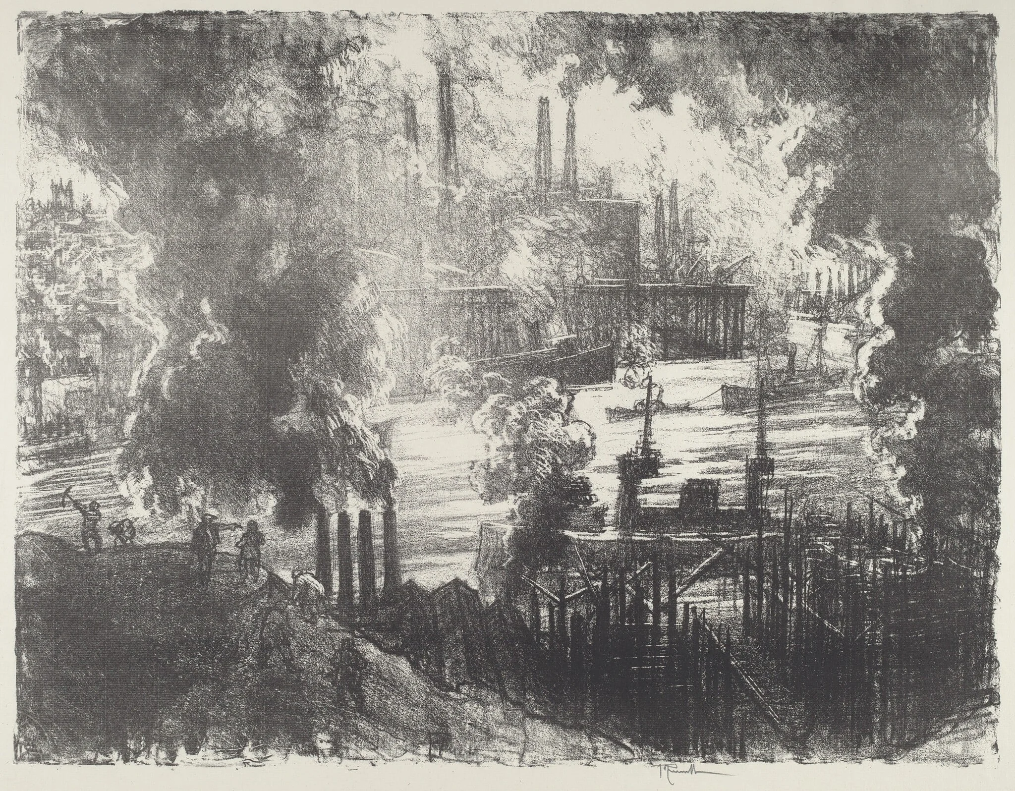 Munitions River, detail