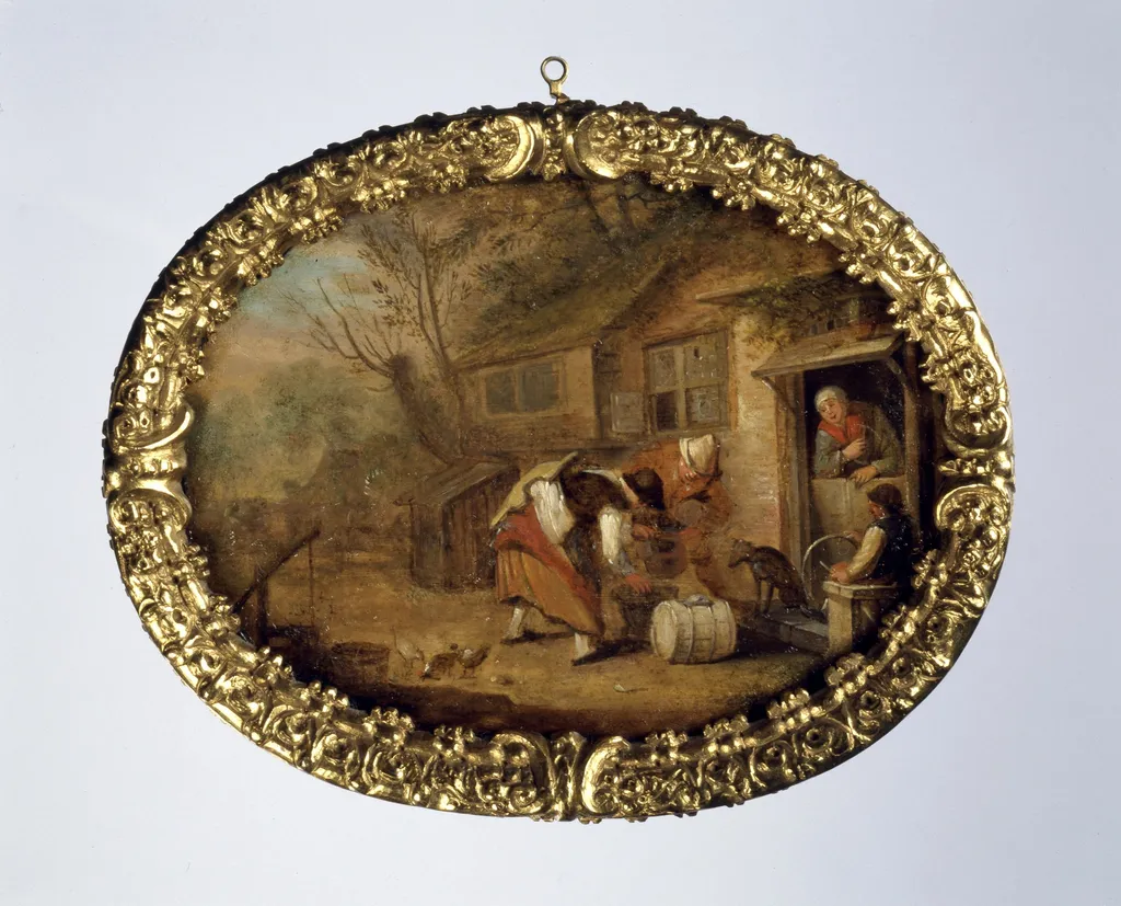 The Tradeswoman, by Cornelis Dusart, unspecified, 1700