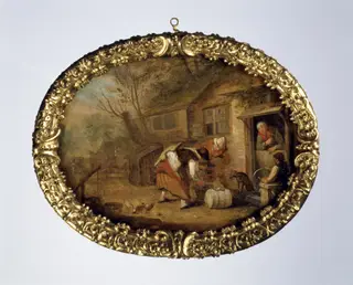 The Tradeswoman, by Cornelis Dusart, unspecified, 1700