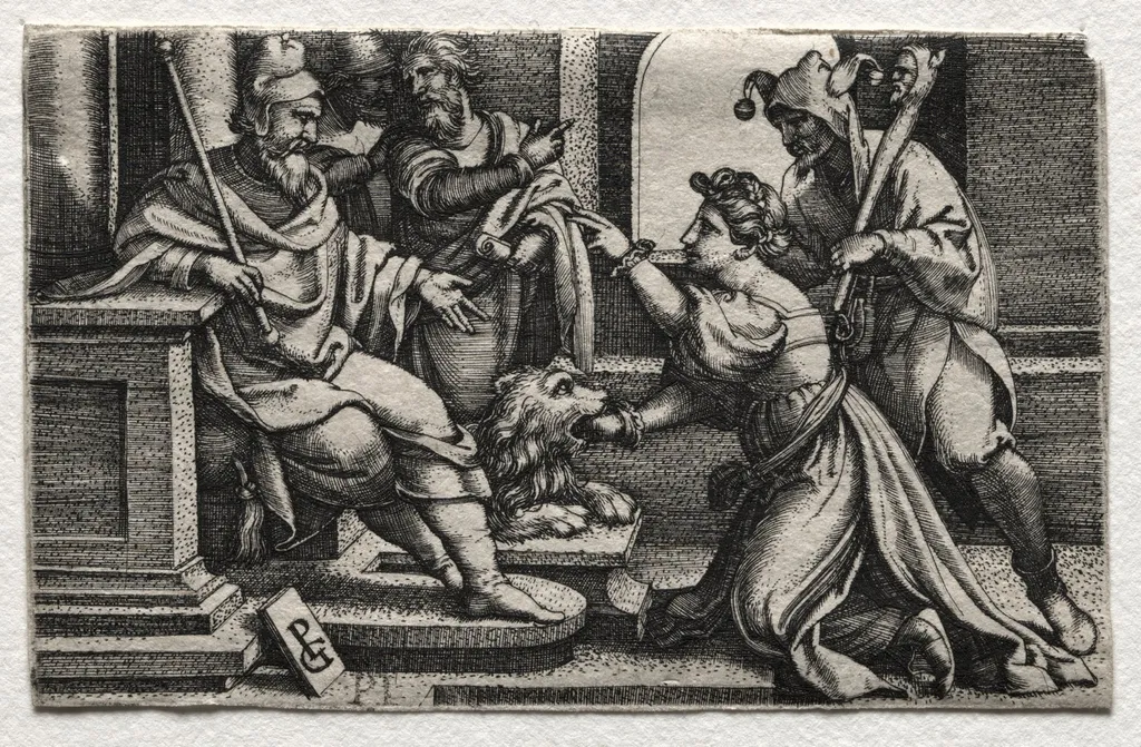 The Mouth of Truth, by Georg Pencz, 1534