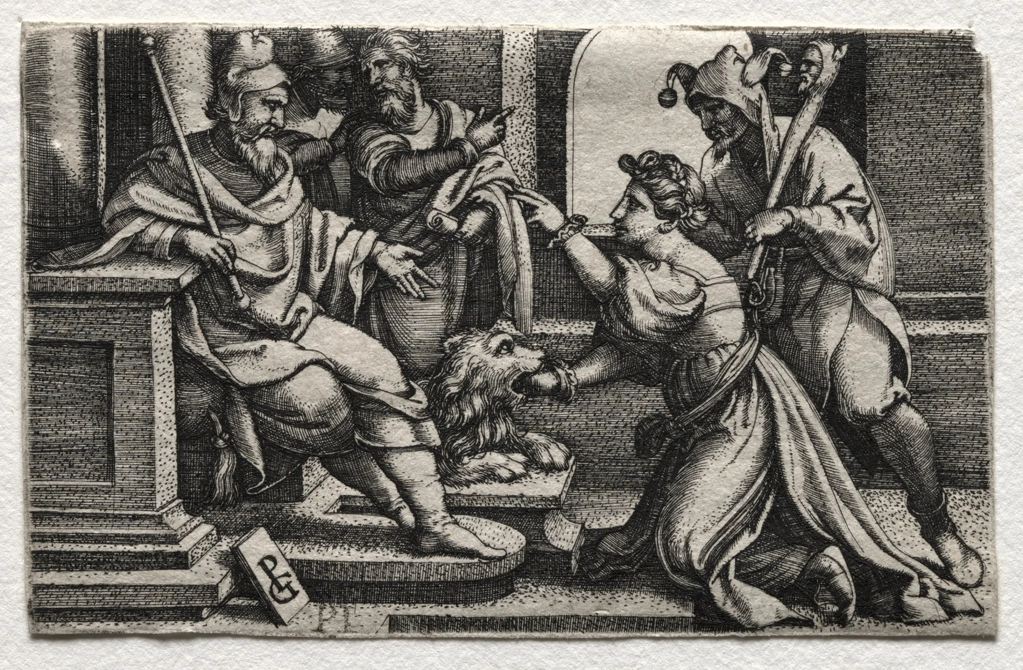 The Mouth of Truth, detail
