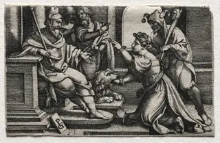 The Mouth of Truth, by Georg Pencz, 1534