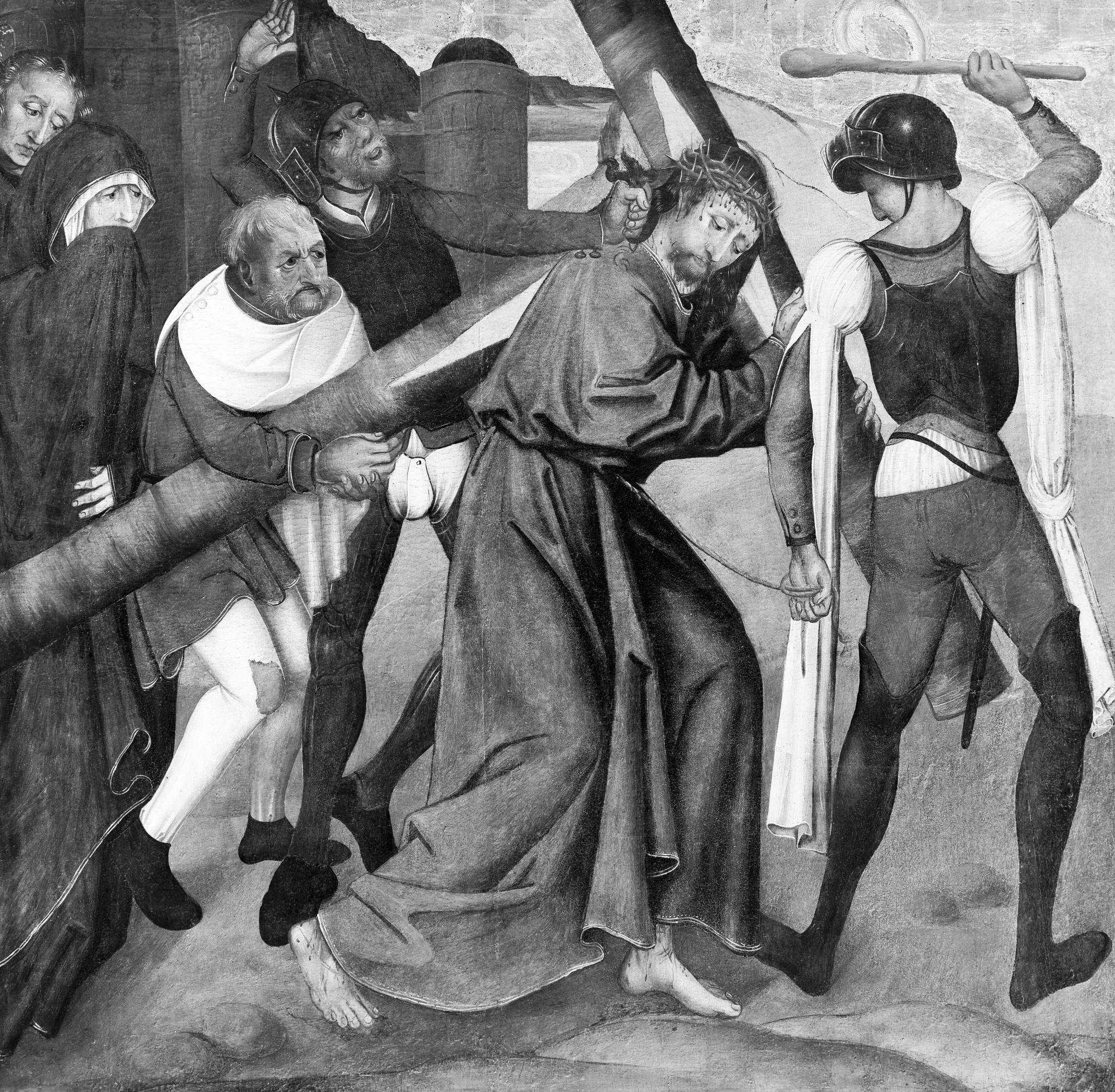 Carrying the Cross, detail