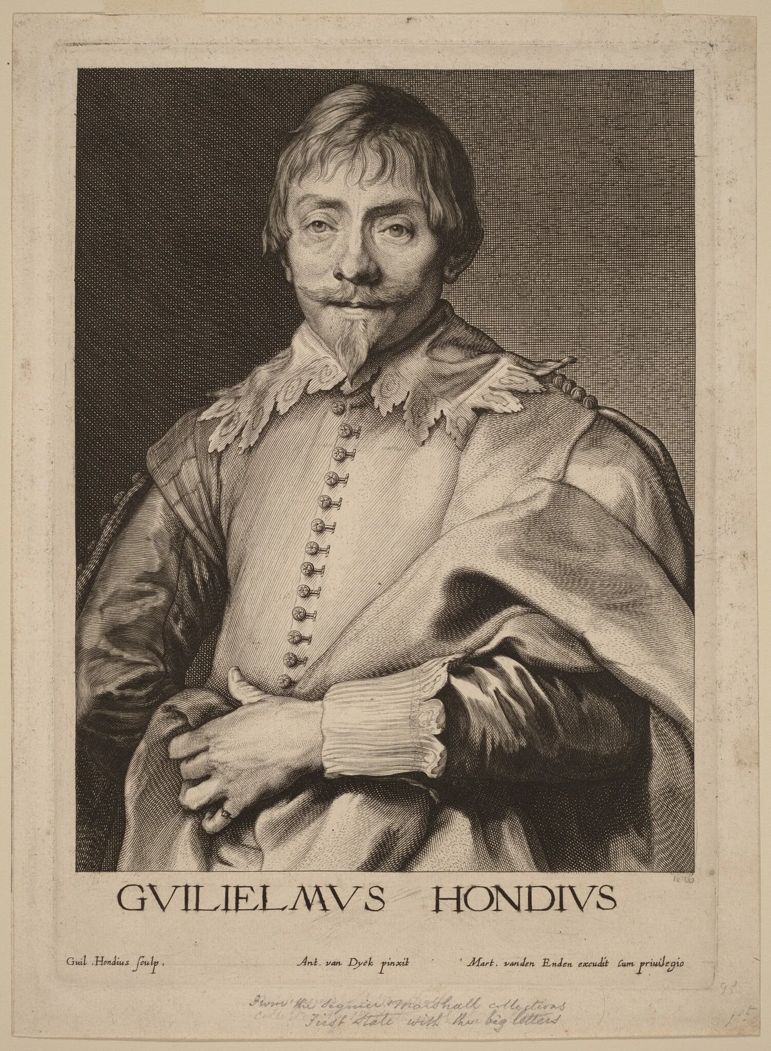 Willem Hondius, detail