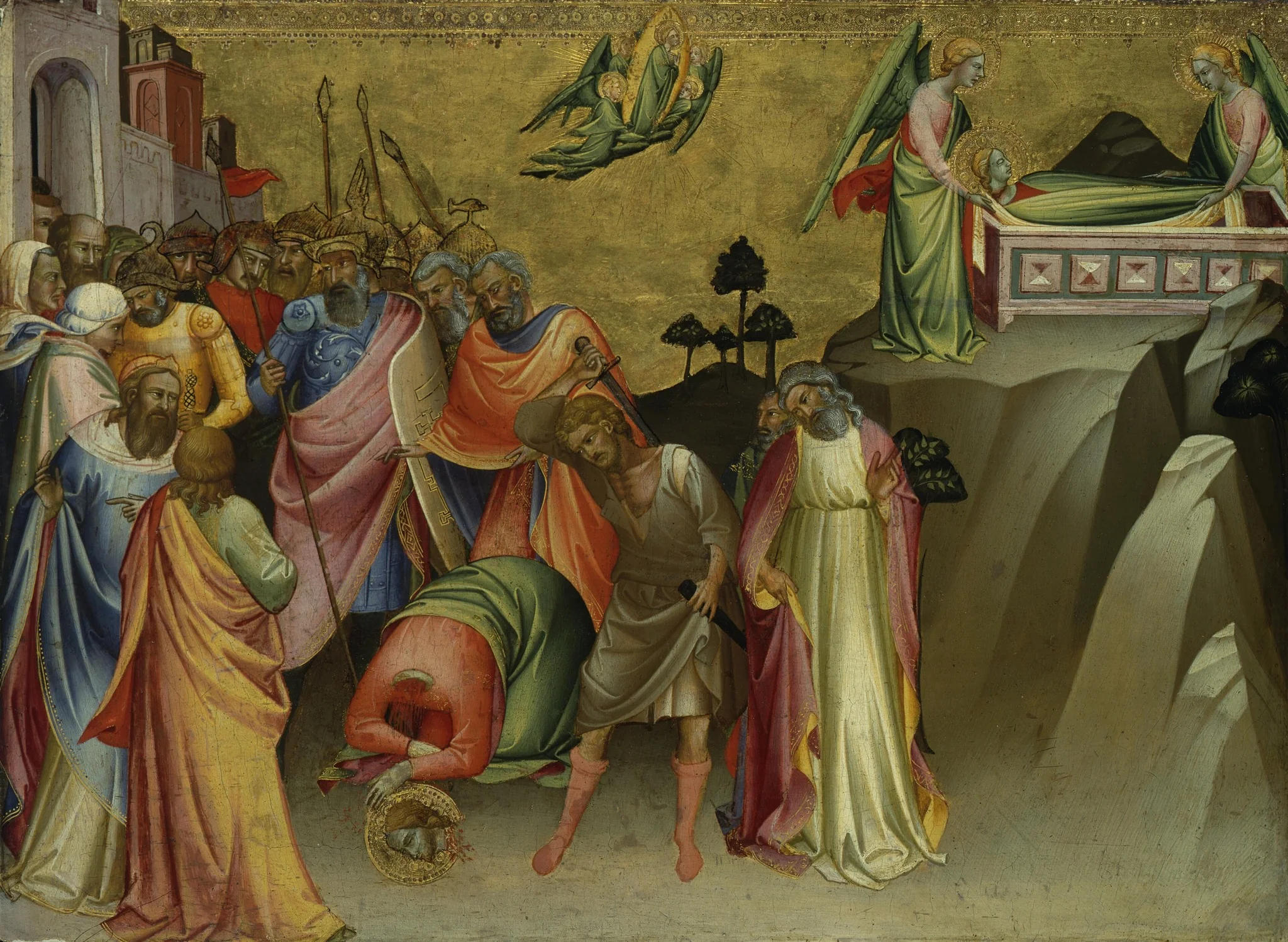 The Beheading of St. Catherine of Alexandria, detail