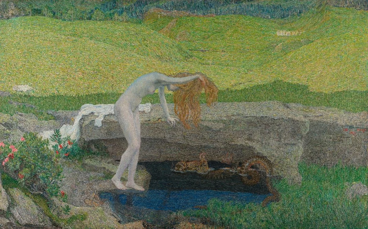 La vanità, detail