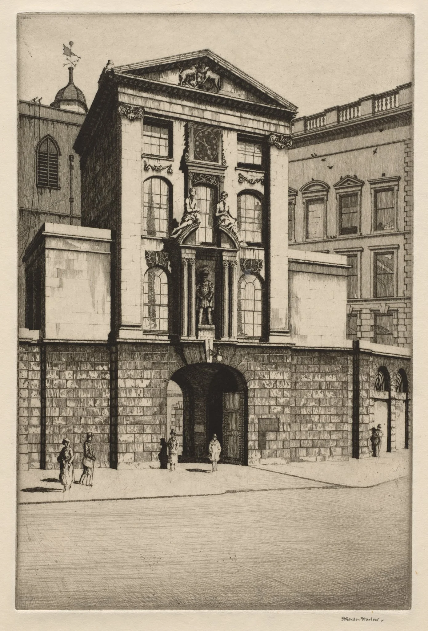 Henry VIII Gateway, detail
