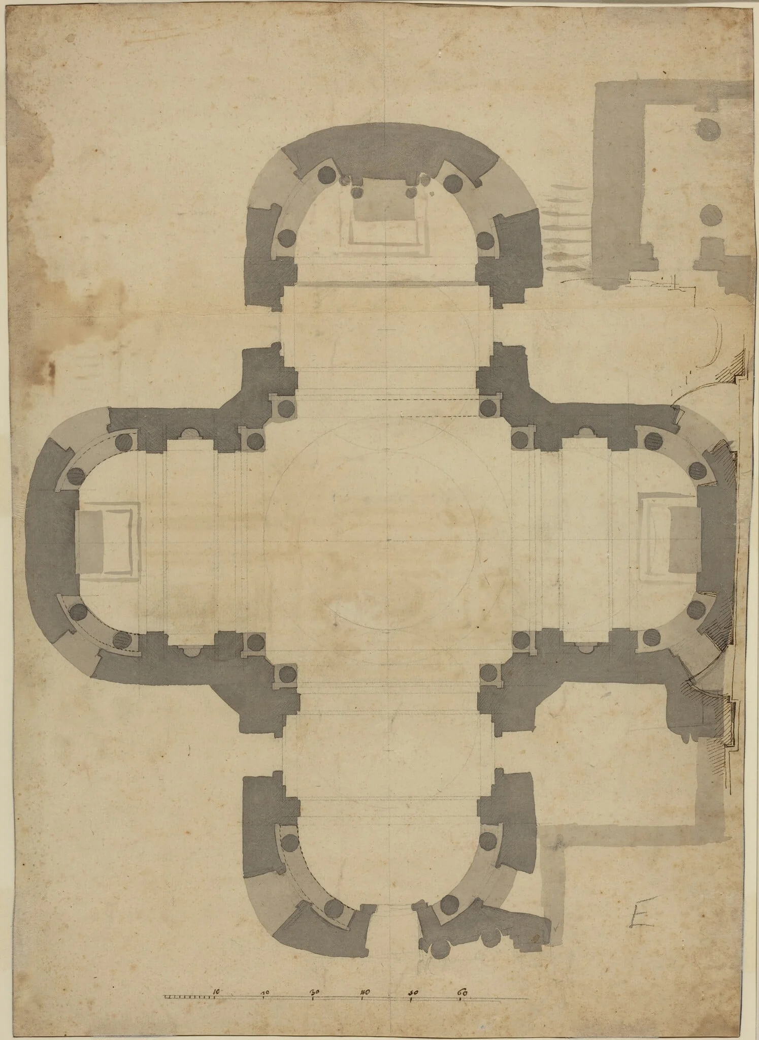 Floor Plan [verso], detail