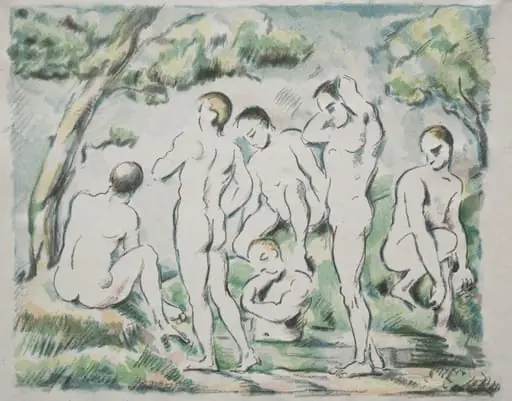 The Bathers, by Paul Cezanne, 1897