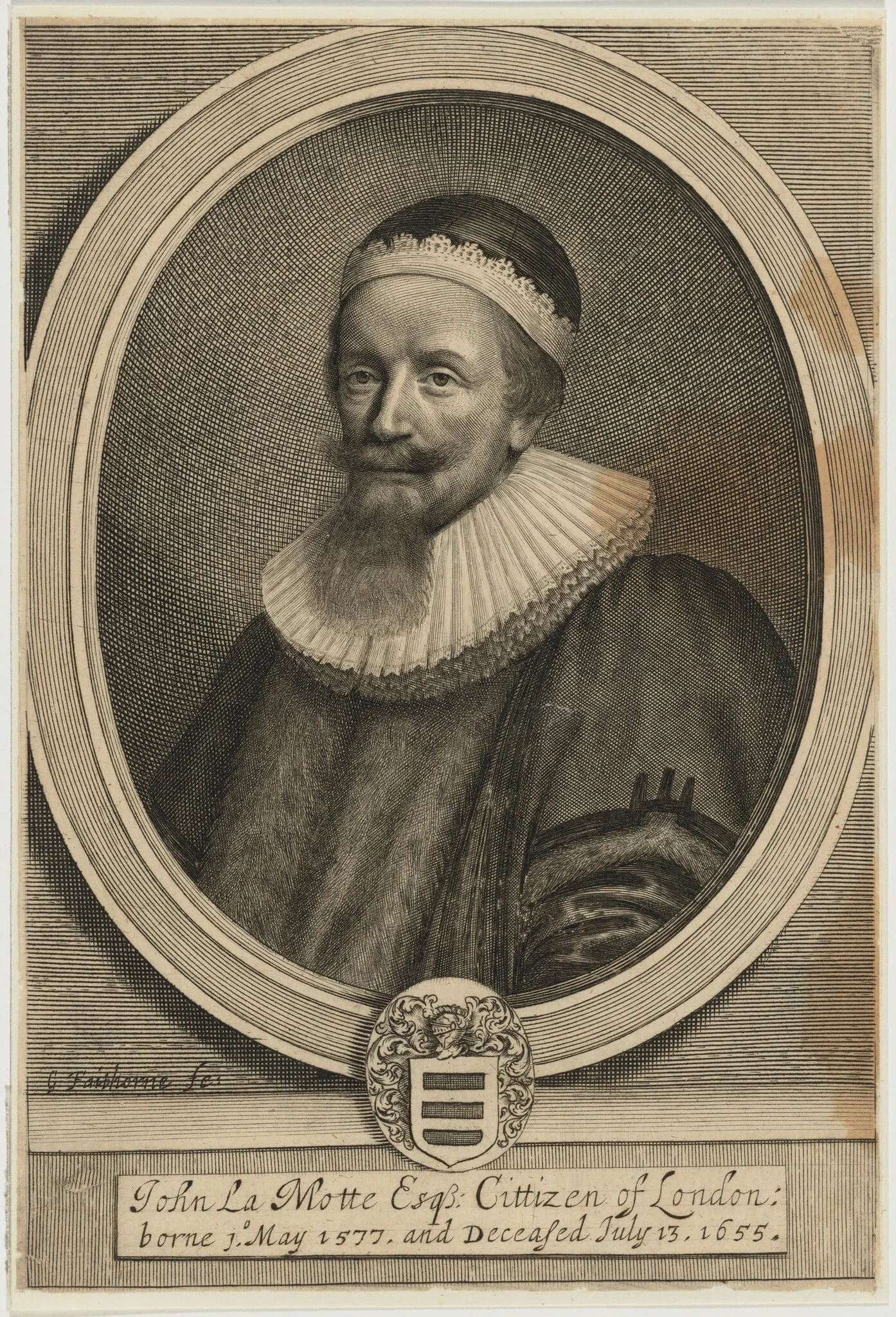 John La Motte, detail