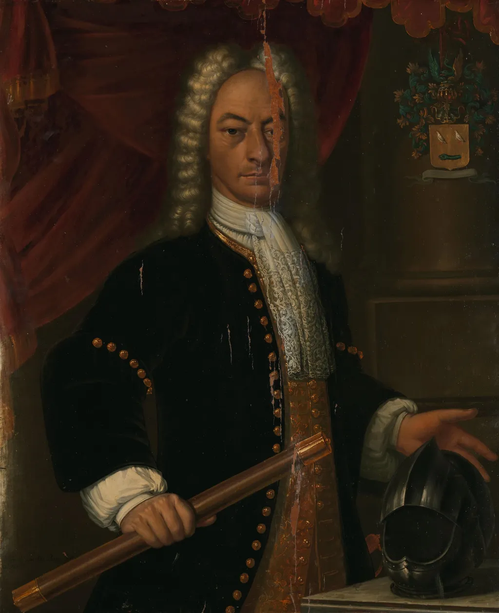 Diederik van Durven (1729-1730), by Hendrik van den Bosch, unspecified, 1732