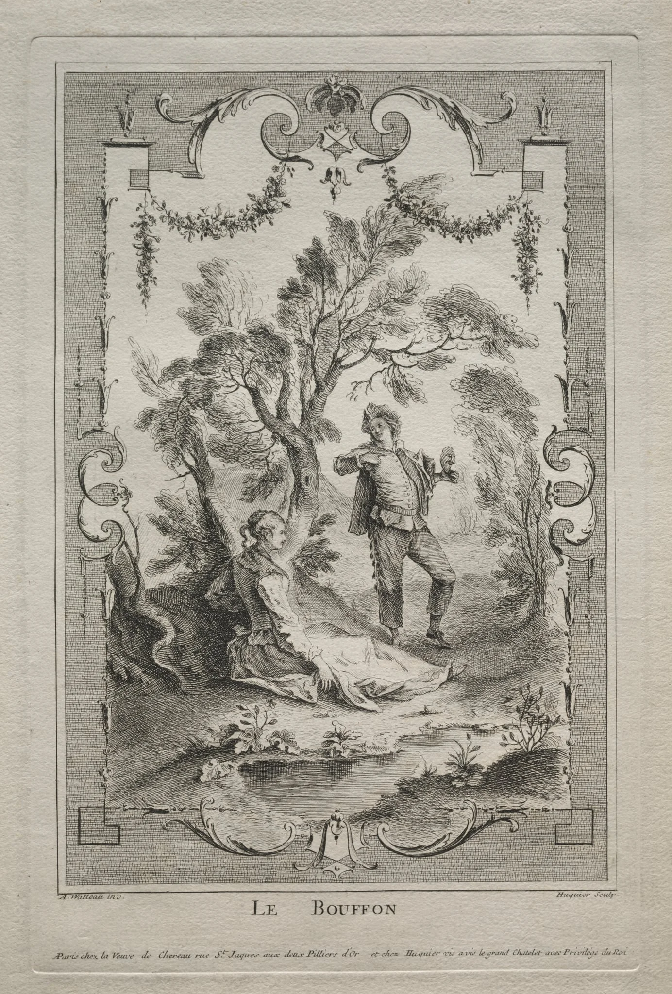 The Buffoon, Arabesque, detail