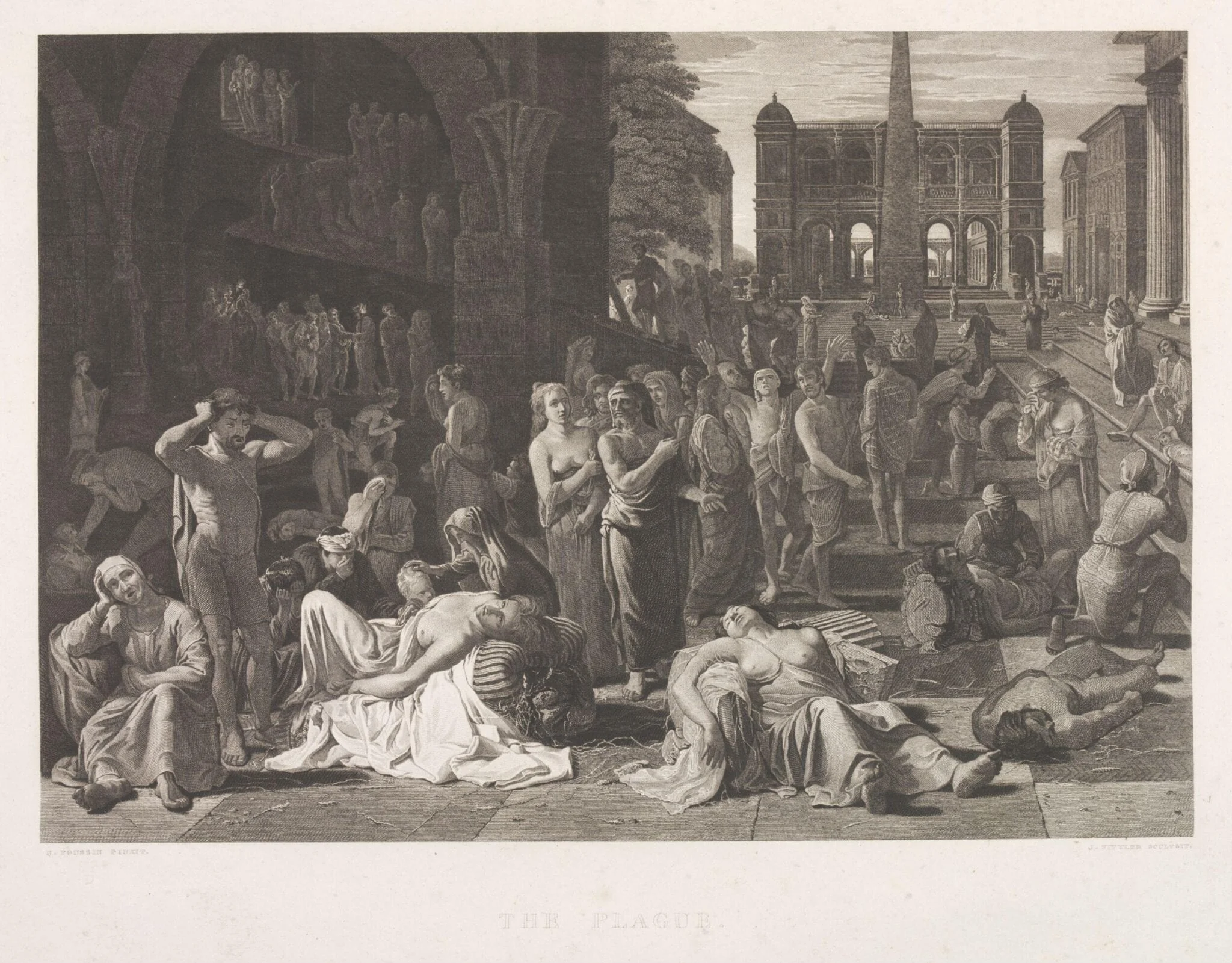 The Plague, detail