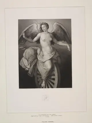St. Catherine on the Wheel, by Davide Testi, 1849