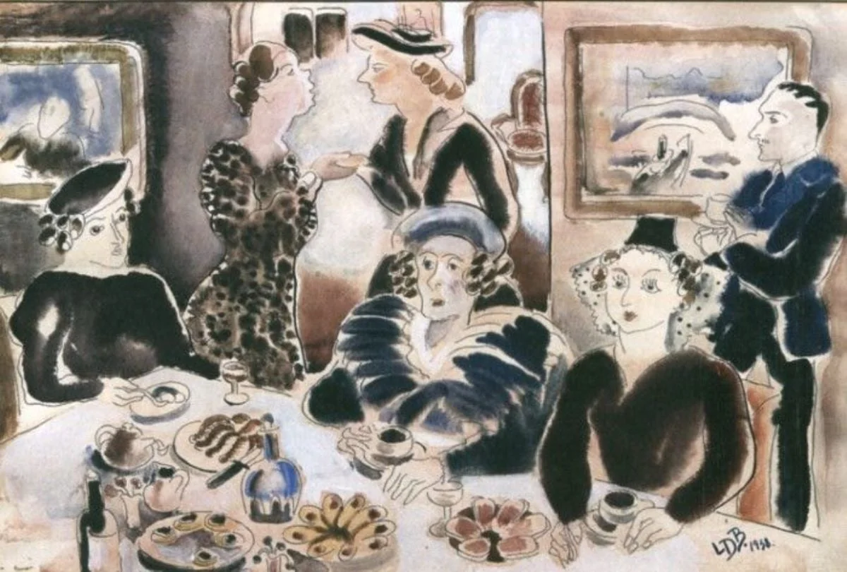 La ceai, detail