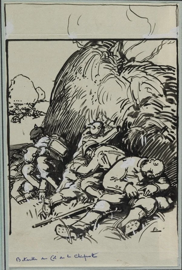 Bataille du Col de la Chiprotte, detail