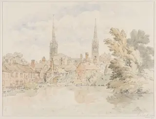Old Coventry, by Joseph Clarendon Smith, 1809