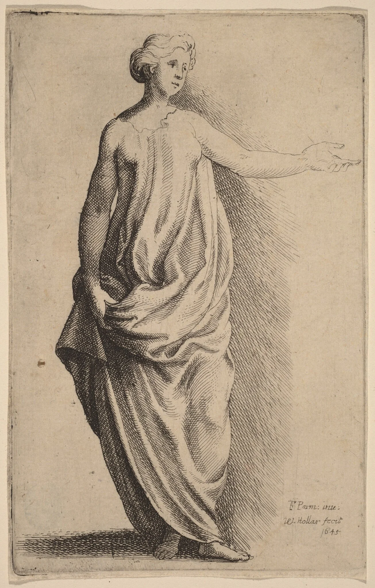 Standing Figure, detail