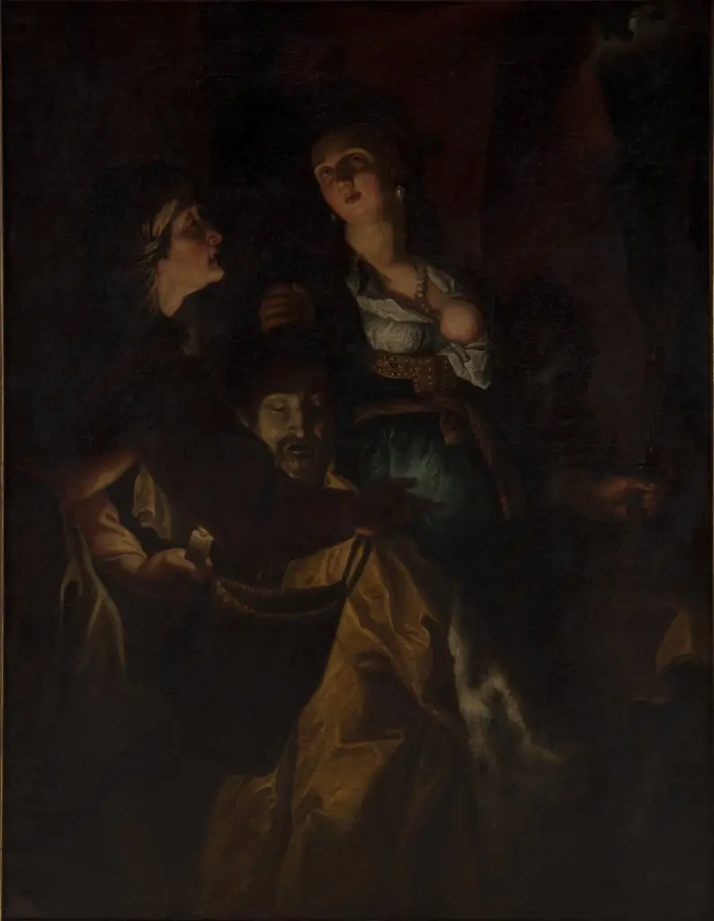 Judith, by Gerard Seghers, oil, 1650