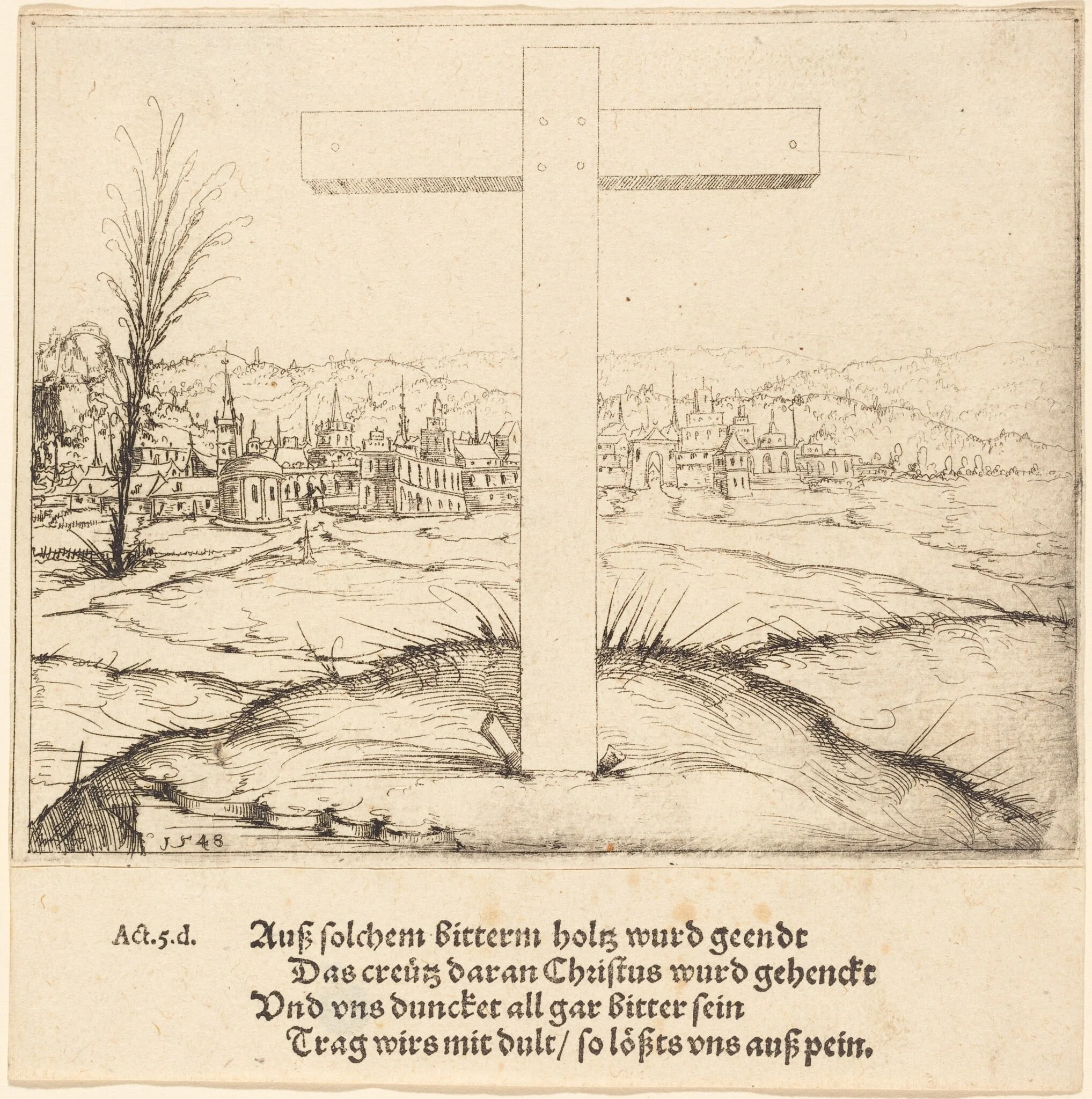 The Cross of Christ, detail