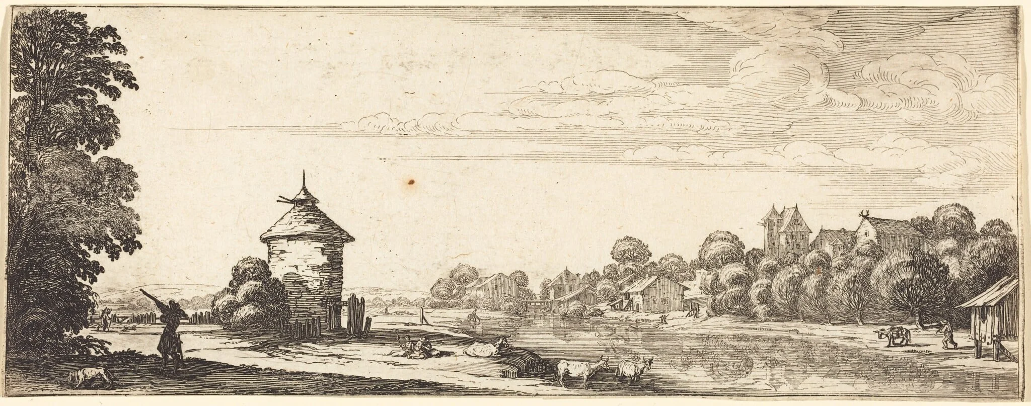 The Dovecot, detail