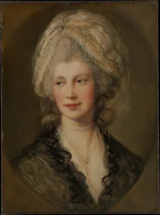 Queen Charlotte, by Thomas Gainsborough, oil