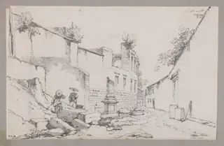 Ruins of the Dutch Factory at Macao, by George Chinnery, 1829