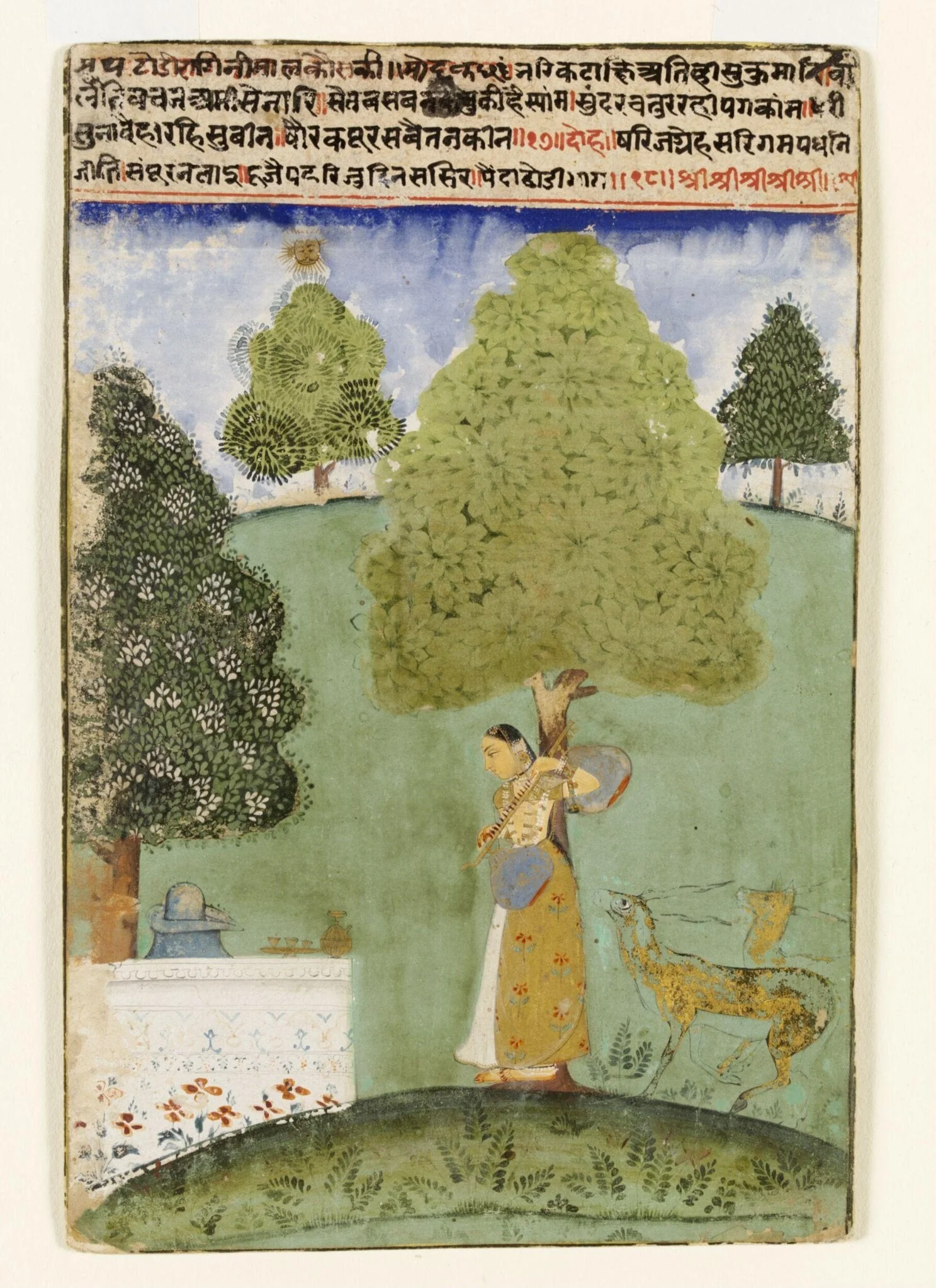 Todi Ragini, detail