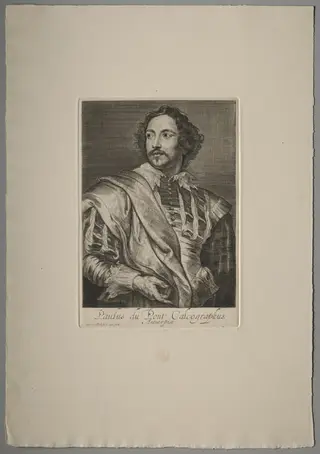 Paulus Pontius, by Anthony van Dyck, 1632