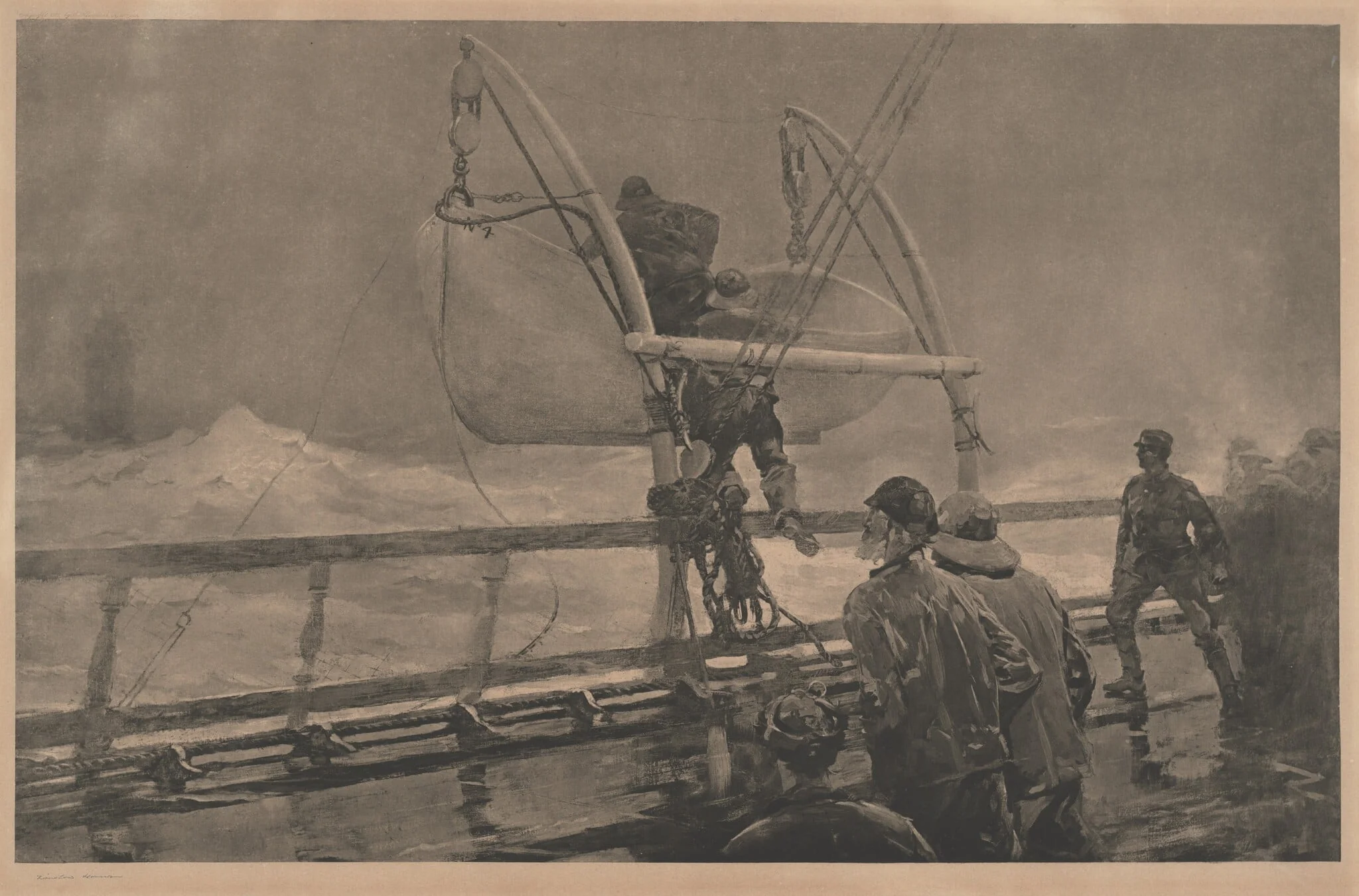 The Signal of Distress, detail