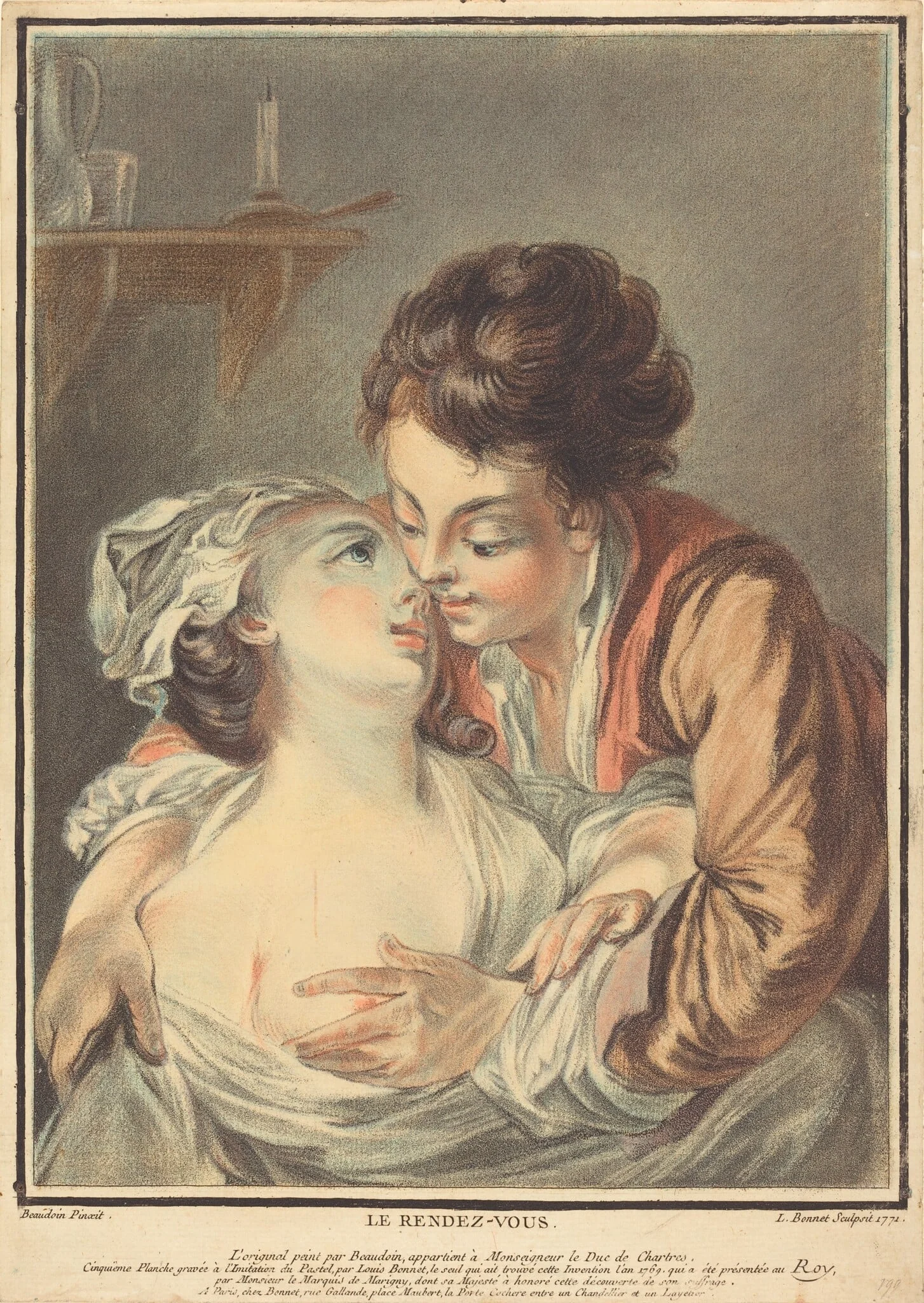 Le Rendez-vous, detail
