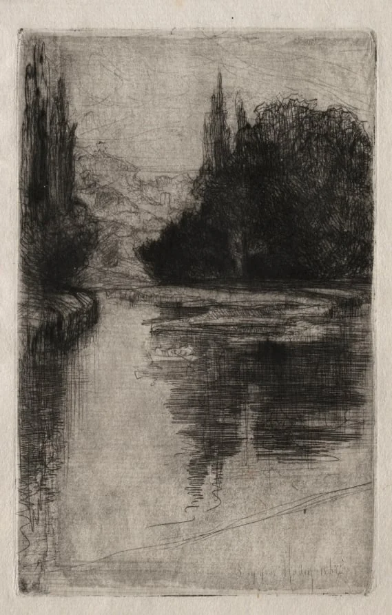 Evening, detail