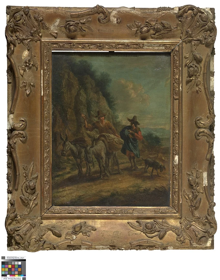 Ezeldrijvers, detail