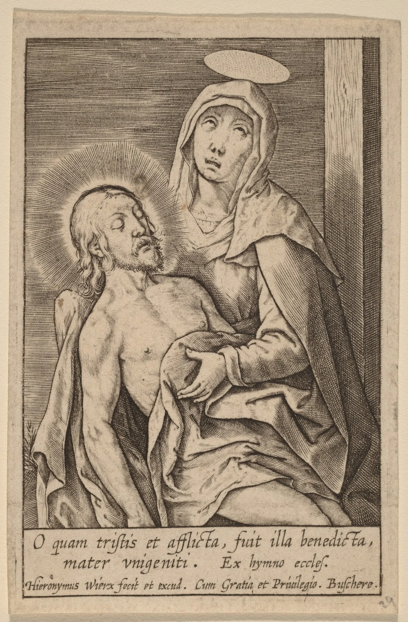 O quam tristis et afflicta ..., detail