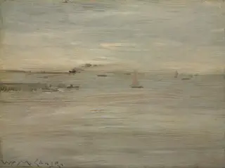Marine, by William Merritt Chase, oil, 1894