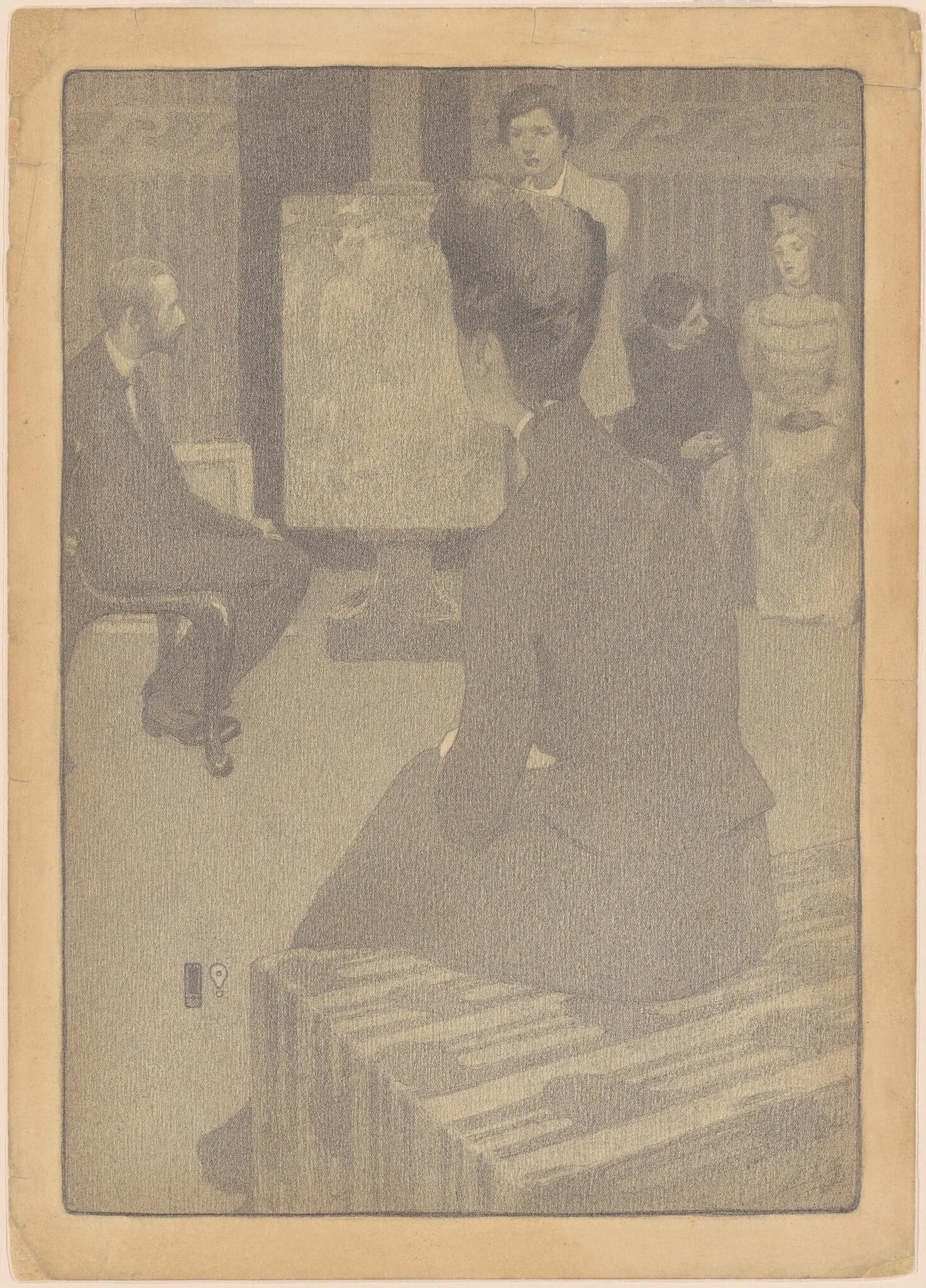 The Art Class, detail