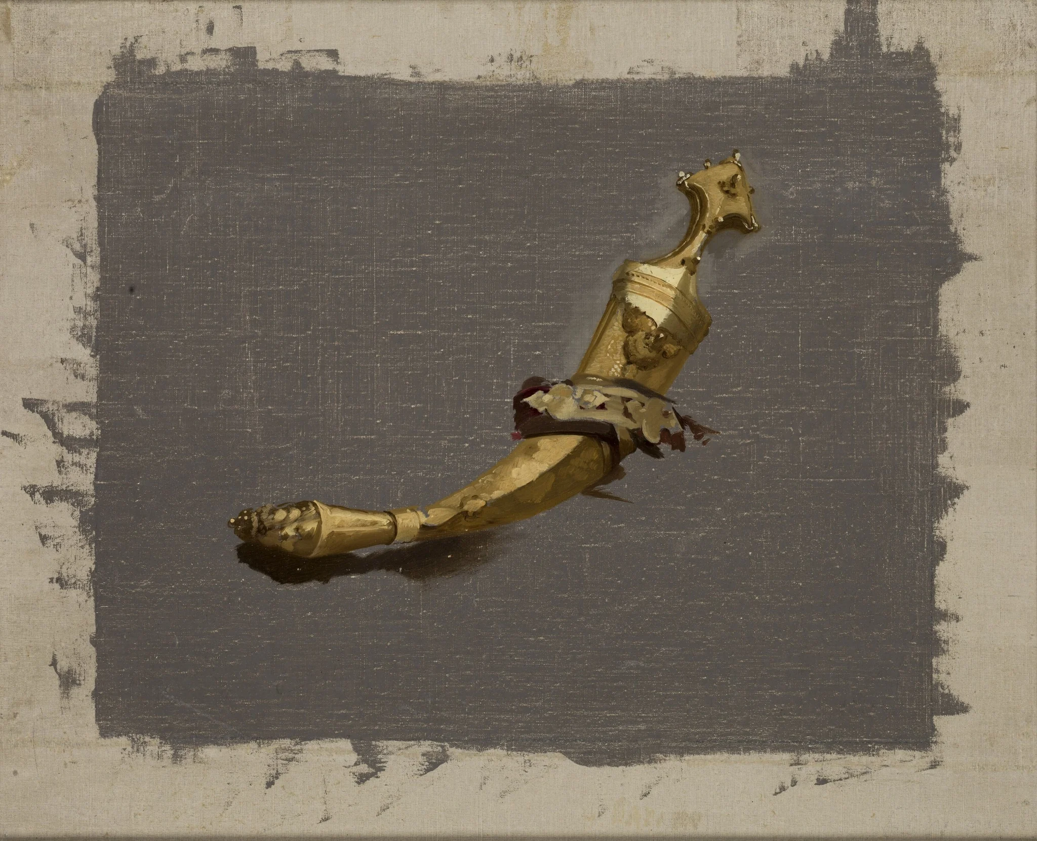 Study of a Khanjar, detail