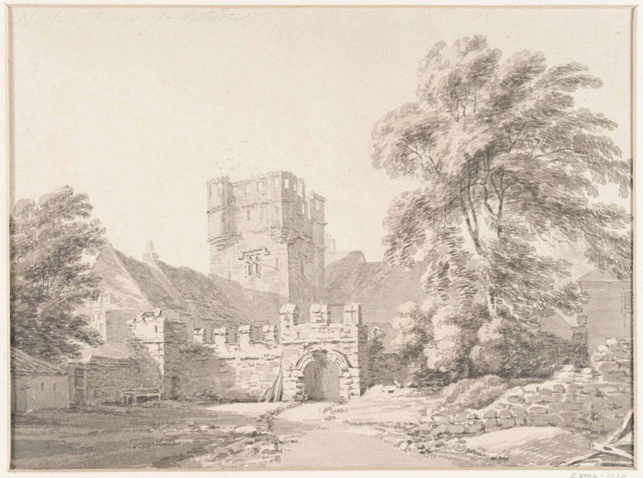 Mortham Tower, near Rokeby, Yorkshire., detail