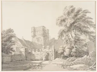 Mortham Tower, near Rokeby, Yorkshire., by Thomas Hearne, 1744